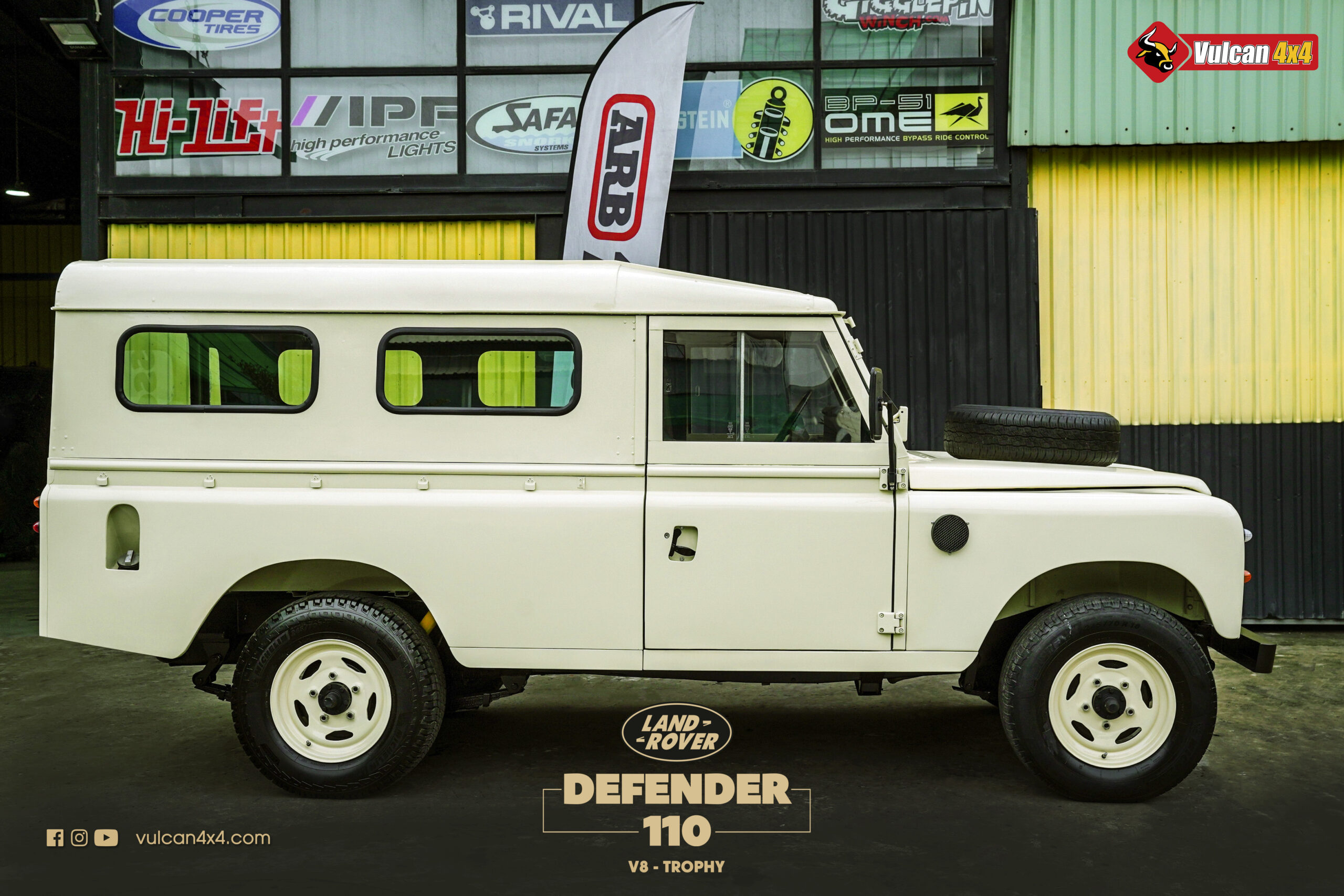 Vulcan4x4 Phục chế "Land Rover 127" độc nhất vô nhị