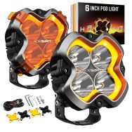 NOVSIGHT HALO PRO 6” – WL8PRO-6CO COMBO/SPOT