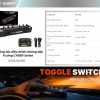 NOVSIGHT CYBER SERIES 6-GANG – TRUNG TÂM ĐIỀU KHIỂN PHỤ KIỆN KHÔNG DÂY CHO XE 4X4